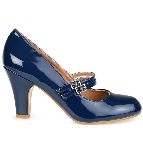 NWT💙👠Wendy Double Strap Heels - Picture 2 of 9